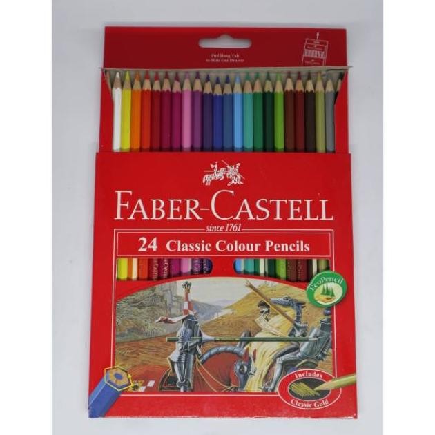 

Pensil Warna Faber Castell 24w Nugi
