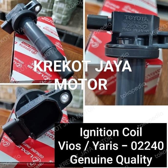 Tersedia Koil Pengapian Toyota Vios Yaris Limo 1.5cc Original Bergaransi - Ignition Coil Mobil