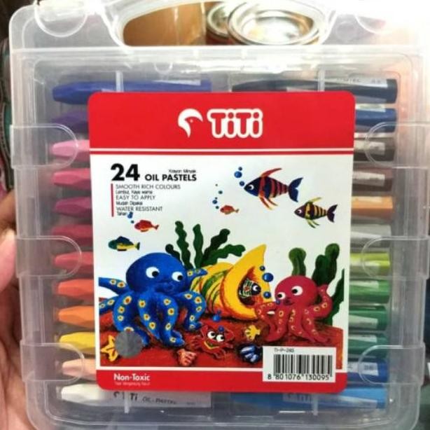 

Crayon Asli TiTi 24 Warna dan TiTi 36 Warna Nugi