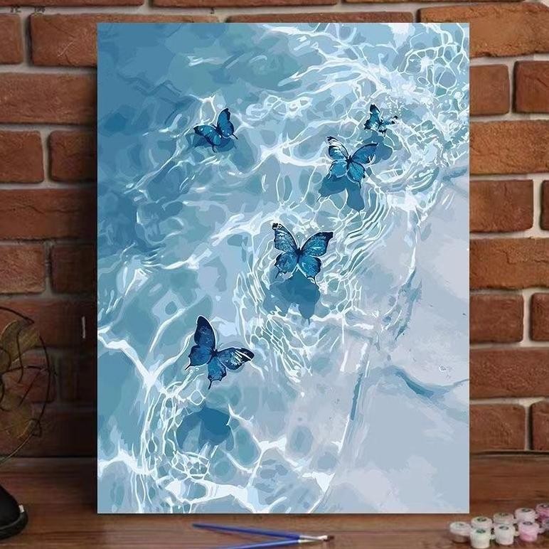 

40x50cm Canvas Paint By Number Kit Digital Oil Painting DIY Painting kit Lukisan Nugi