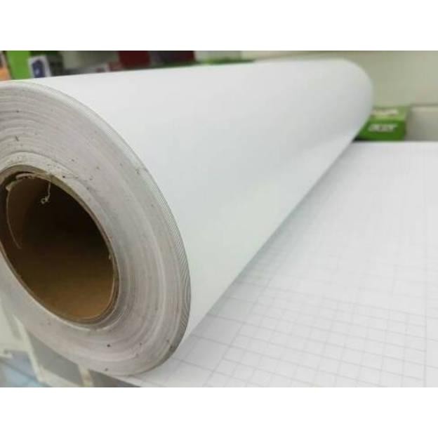 PLASTIK LAMINASI KANVAS / LAMINASI KANVAS 180 GRM  / COLD LAMINATING 24 IN Nugi