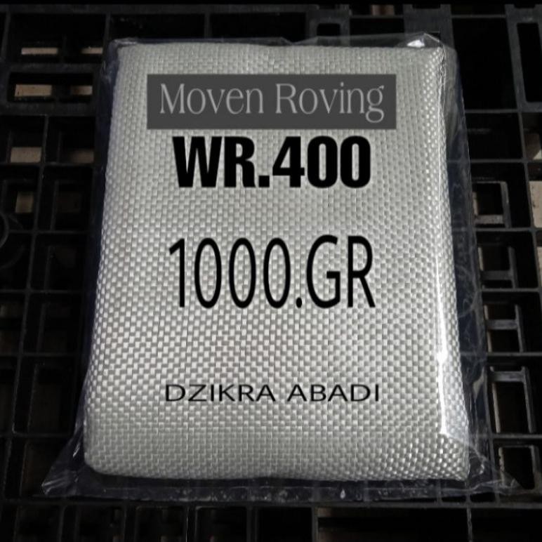 Matt 400 Woven Roving WR 400 Fiberglass 1.kg Nugi