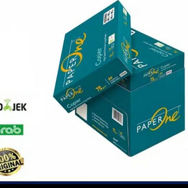 

Kertas Hvs / Kertas Fotocopy A4 - 75gr Paper One Nugi