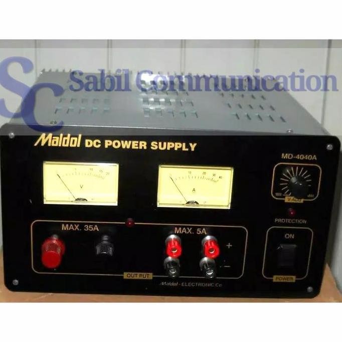 Power Supplay Maldol 40 Ampere - Maldol 40 Ampere New Stok