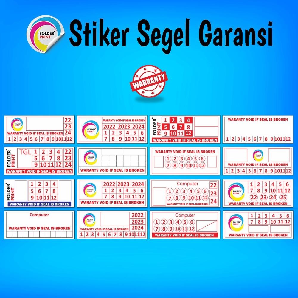 

Cetak Stiker Garansi Pecah Telur Label Segel Warranty Kualitas Import Nugi