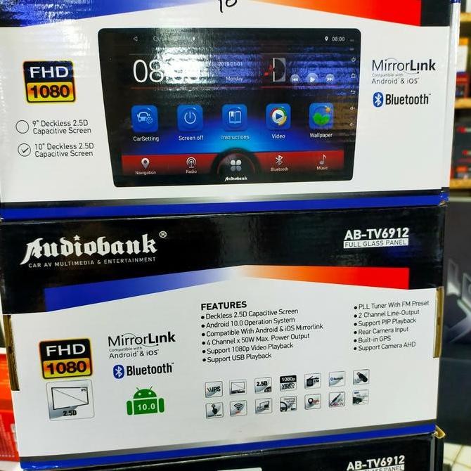 Head Unit Android Audio Bank/JEC 9inch Ram2gb/32gb
