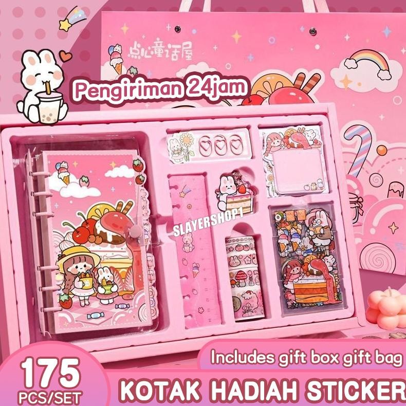 

CODStiker Lucu 1 Set Box Tema Kartun Stiker Label untuk Buku Pegangan Diary Dekorasi DIY Stiker Spiral Elegan Bahan Buku Notebook Nugi