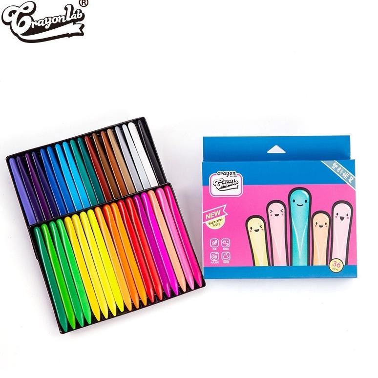 

Krayon Anak Crayon Hands Clean Set In 1 Mewarnai Anak Isi 12 24 36 Warna - crayon plastik Nugi