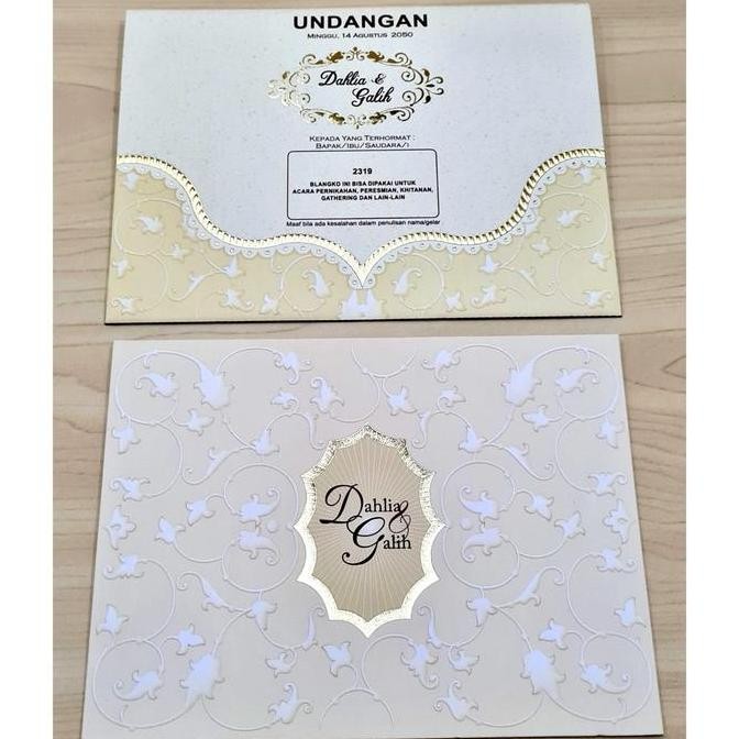 Blangko Kosong Undangan ERBA 2319 Isi 100 Lembar