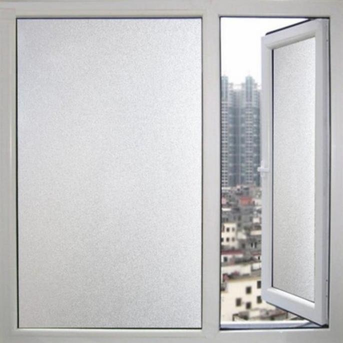 Stiker Kaca Film Sandblast Buram/Sandblast Es, L150X100Cm.