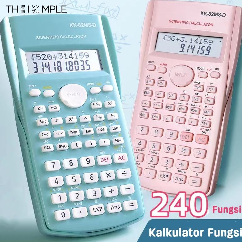 

Kalkulator Color Function Scientific Kalkulator 24 Fungsi Kalkulasi 3 Warna kalkulator scientific casio-THIMPLE Nugi