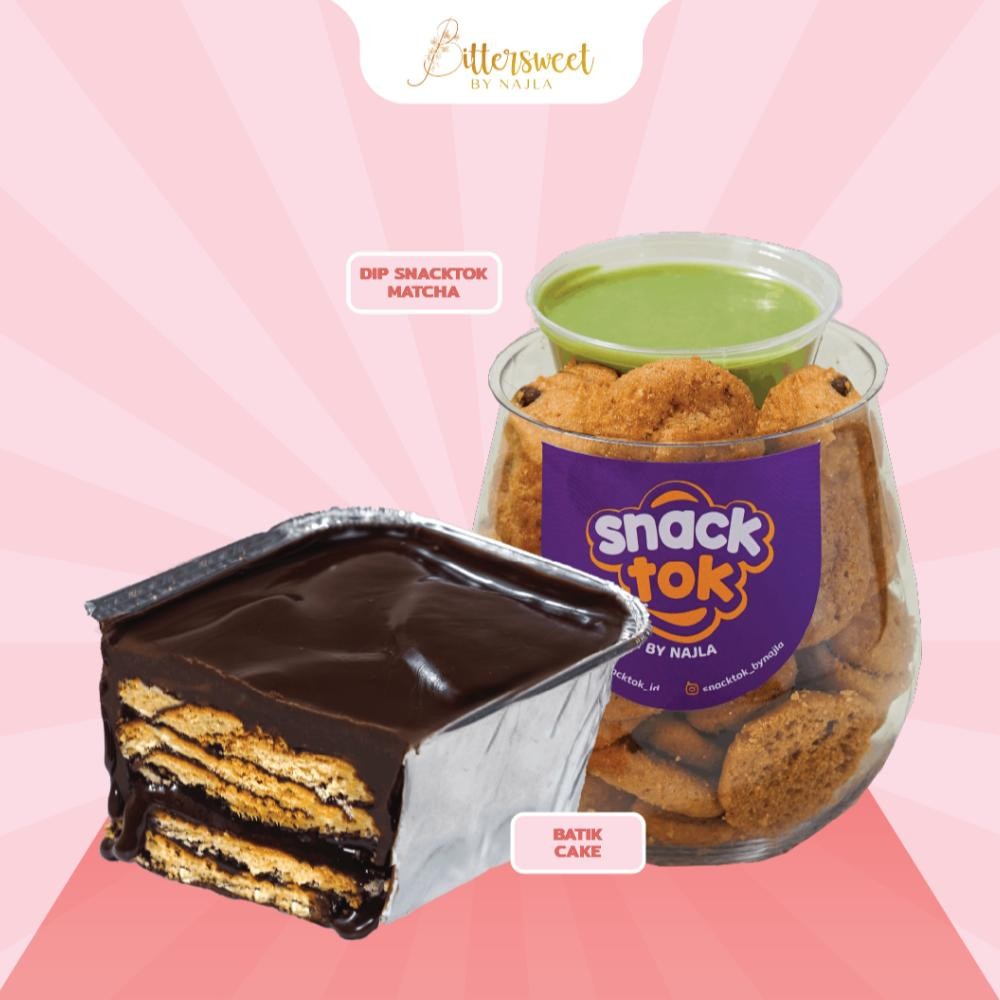

NO_MORE Batik Cake + DIP Snacktok Matcha [ Best Price ]