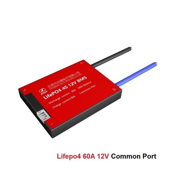 Bms Baterai Lifepo4 12S 36V Daly Waterproof 40A 60A 80A 100A