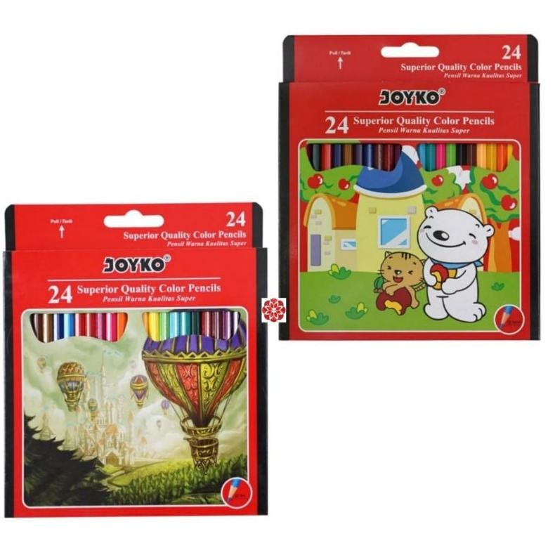 

Pensil Warna Joyko Panjang 24 Warna Nugi