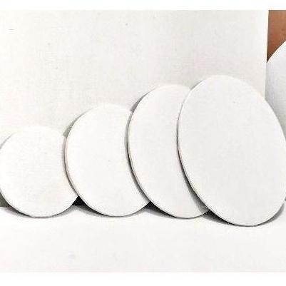 

Kanvas lukis bulat ukuran 25 cm warna putih Nugi