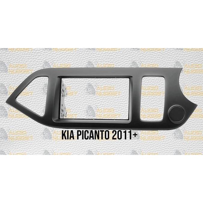 Frame tape head unit 2din KIA Picanto 2011 up