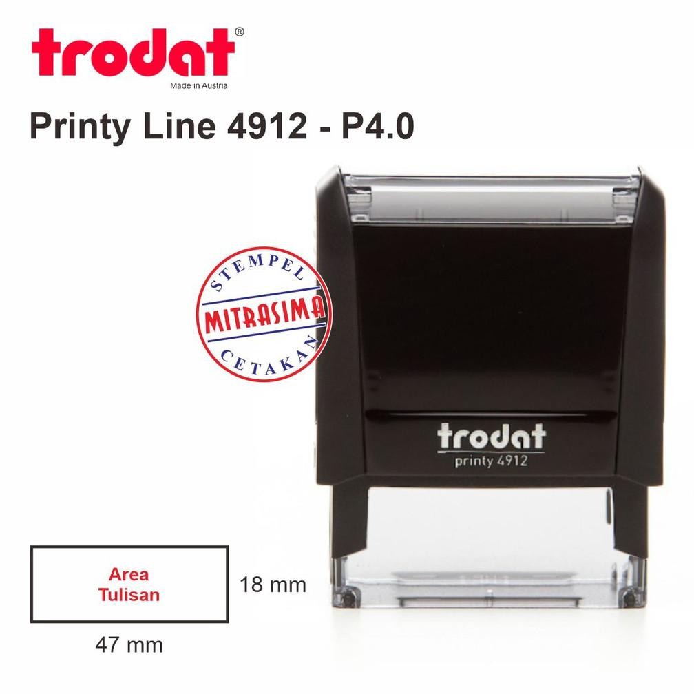 

Stempel Trodat 4912 ( Model Persegi ) Nugi