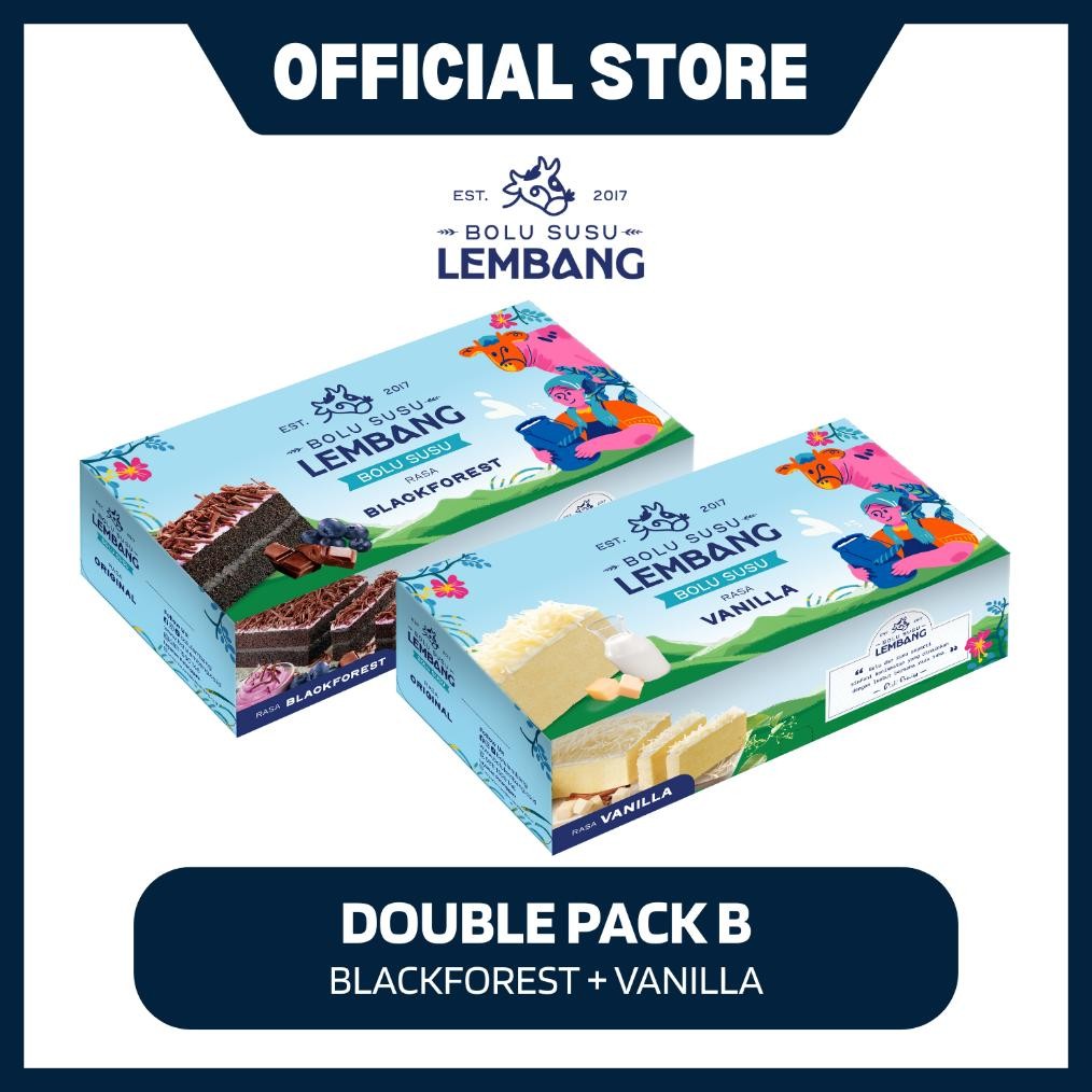 

NO_MORE Double Pack B (Reguler - Blackforest + Vanilla)
