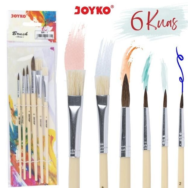 

(12 Set) Kuas Lukis Set BR-1 Nugi