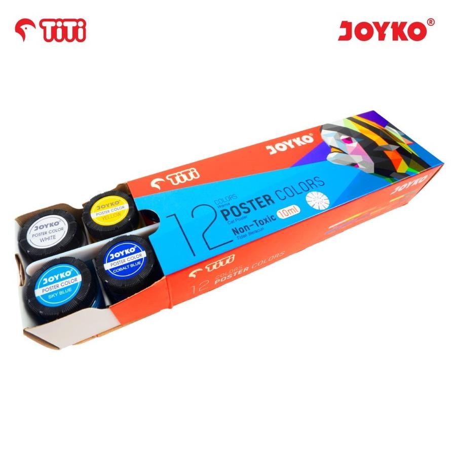 

Poster Color Cat Poster JOYKO TiTi POC-10ml-12 per set 12 Warna Nugi