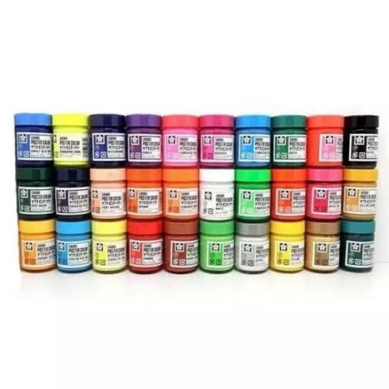 

SAKURA POSTER COLOR 15ML CAT AIR BOTOL KACA Nugi