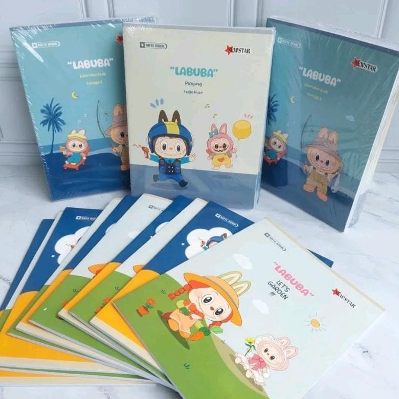 

Labubu Buku Tulis Newstar 38 Lembar 10 Buku Nugi