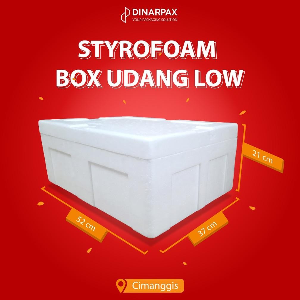 Styrofoam Box Udang DPR / DinarPax / Frozen / Chilled / Seri B / Sterofoam /Termurah / Berkualitas/U