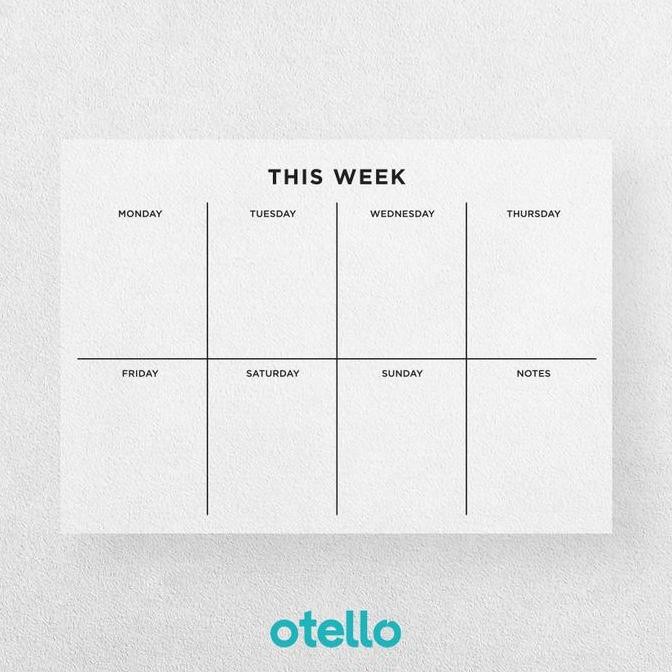 

Tersedia Weekly Planner Akrilik Kalender Dinding Papan Jadwal Kerja Minimalis