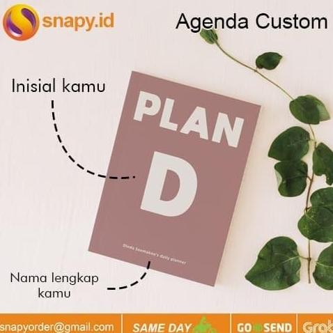 

Tersedia Notebook Agenda Custom Hardcover - Buku Planner Cetak Desain Sendiri