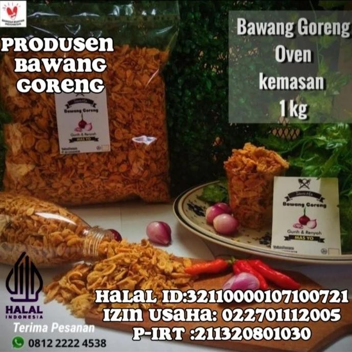 

Diskon! Bawang Goreng Oven Campur Tepung - Renyah Gurih Hemat
