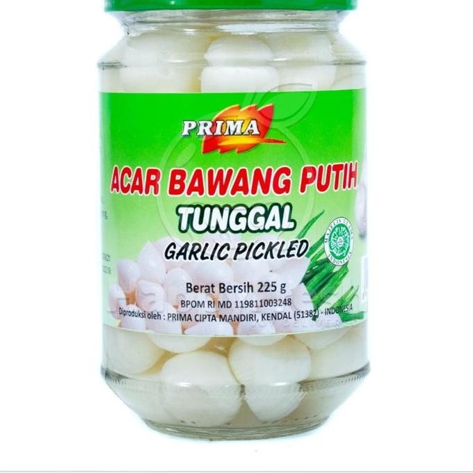 

Diskon! Acar Bawang Putih Tunggal 225gr - Asam Segar Siap Saji