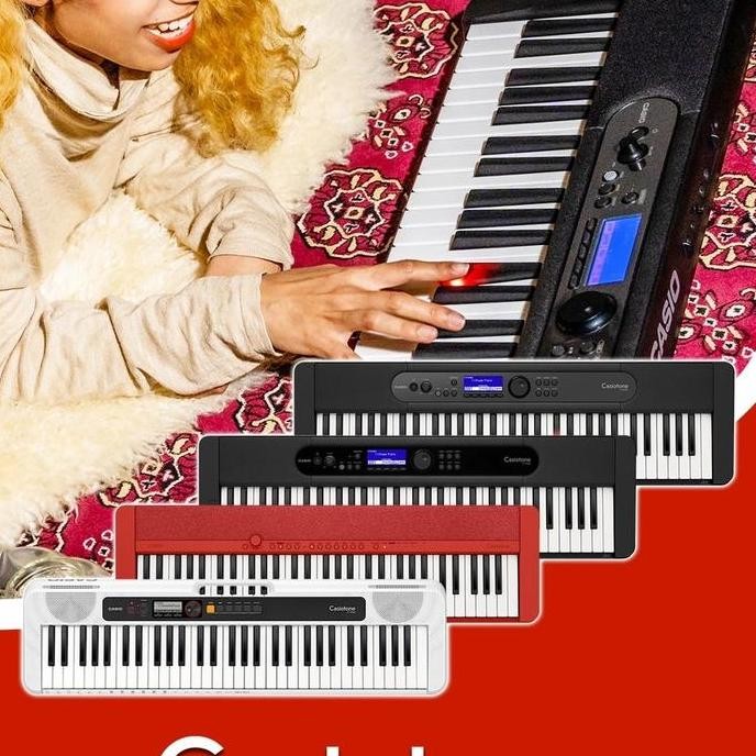 Keyboard Casio Ct-S100 Caiso Cts100 Casio Cts 100 Bonus Tas & Stand