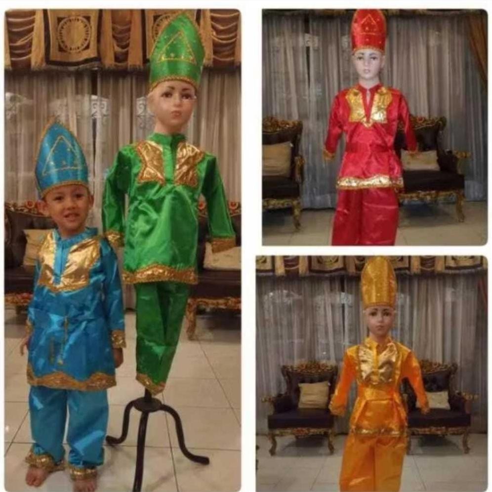 Baju Adat Padang TK - SD Laki Laki / Baju adat padang anak
