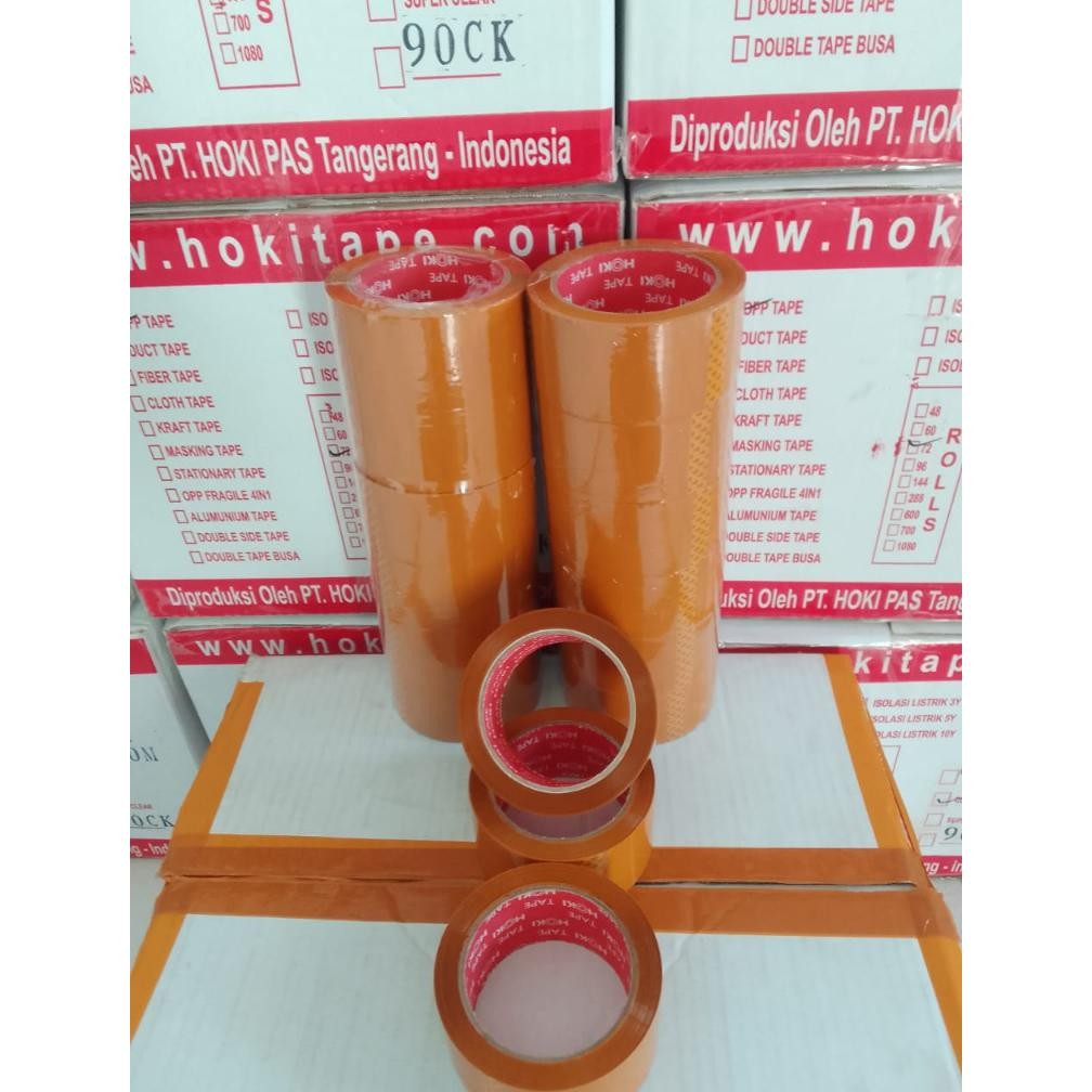 

Rd1- Lakban Coklat Hoki Tape 4890