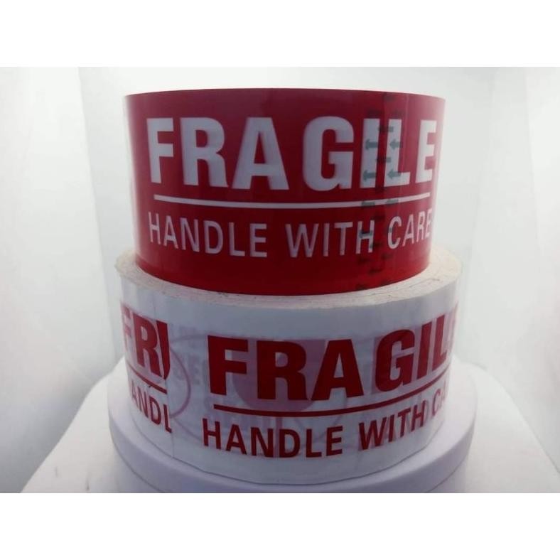 

Rd1- Lakban Fragile Merah Dan Putih 2Inch(48Mm X 80 Yard)