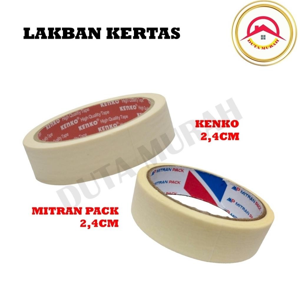

Rd1- Lakban Kertas Kecil 1 Inch ( 24 Mm / 20 Meter ) / Roll