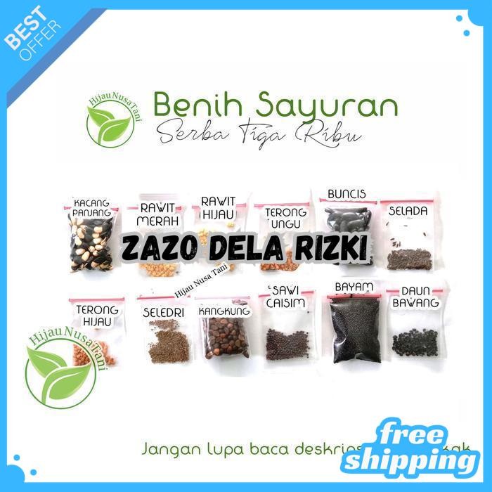 

BENIH SAYURAN SERBA 3000AN / ECER REPACK BUAT MENANAM SAAT #STAYHOME BY ZAZODELARIZKI