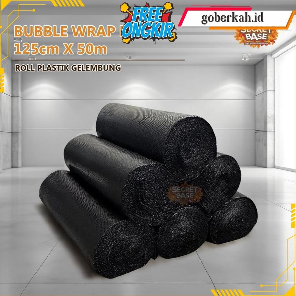 

(Gratis Ongkir) Bubble Wrap Rol 125Cm X 50M - Bubblewrap Packing Tebal Kuat Murah Berkualitas Bisa Cod
