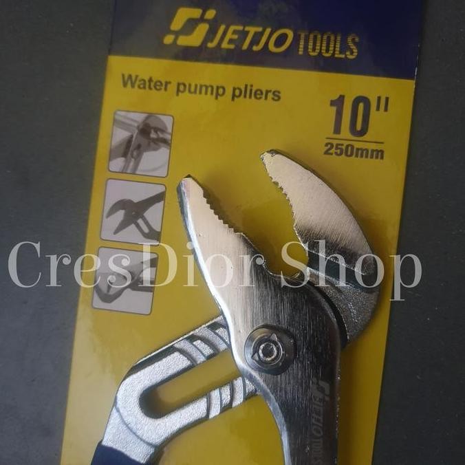 TERBARU TANG PIPA TANG BURUNG WATER PUMP PLIERS 10 12 INCH LAKONI JETJO TOOLS TERMURAH