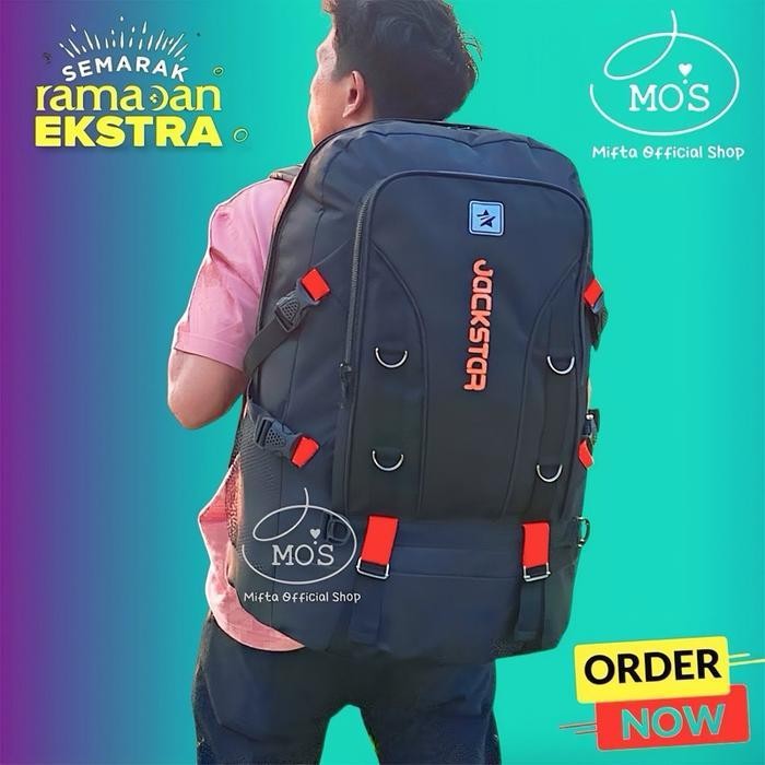 SO Tas Ransel Pria Tas Ransel Tas Gunung Tas Travel Jumbo Tas Gendong Pria Tas Baju Tas Ransel 60 Li