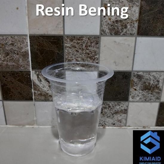 

Terjangkau Resin Bening 1Kg + Katalis 20 Gram - Resin Bening - Resin Polyester - Unsaturated Polyester Resin !!