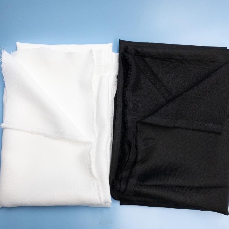 Terbaik Kain Lem Jas Tricot / Wafell / Kufner Trikot Blazer Batik Tebal Sedang Tipis harga per 1 met