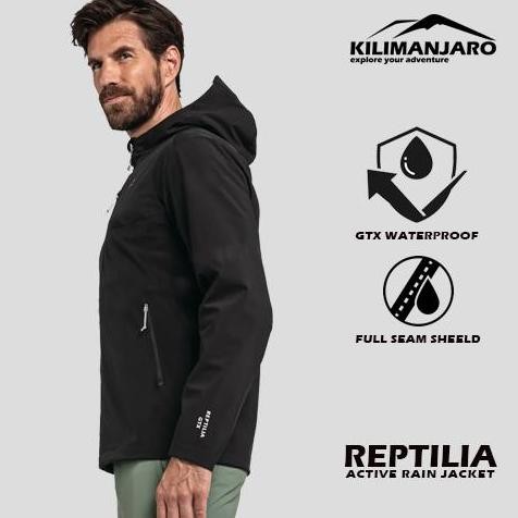 Jaket Kilimanjaro Reptilia 3 Layer Waterproof - Rain Jacket