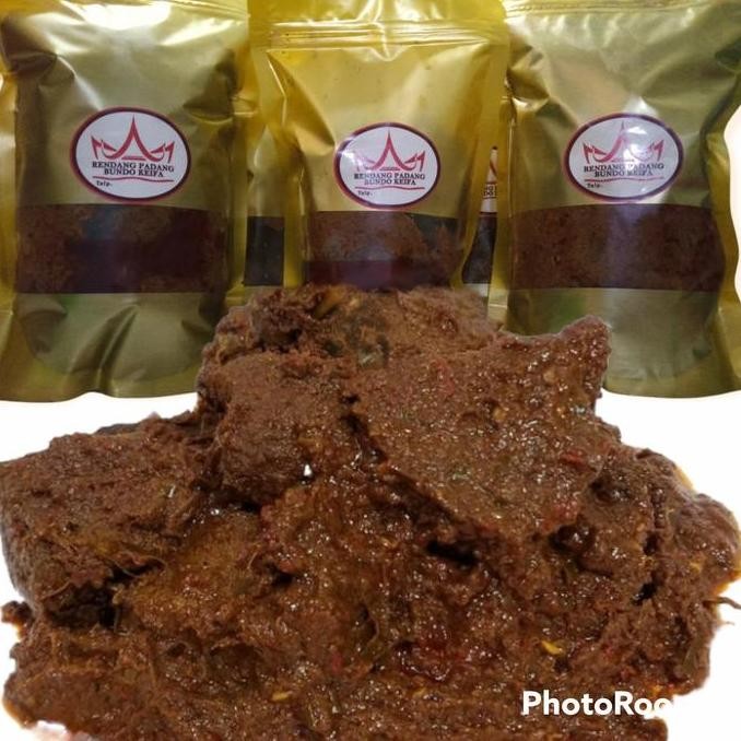 

Rendang Daging Sapi /Rendang Asli Padang 1/2kg / Rendang Termurah ZS