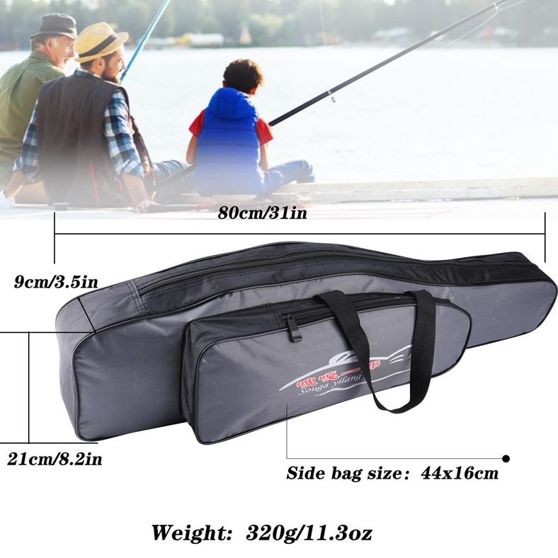 Sougayilang Tas Pancing 80/100/120cm Tas Pancing Anti Air Tas Pancing Tas Pancing