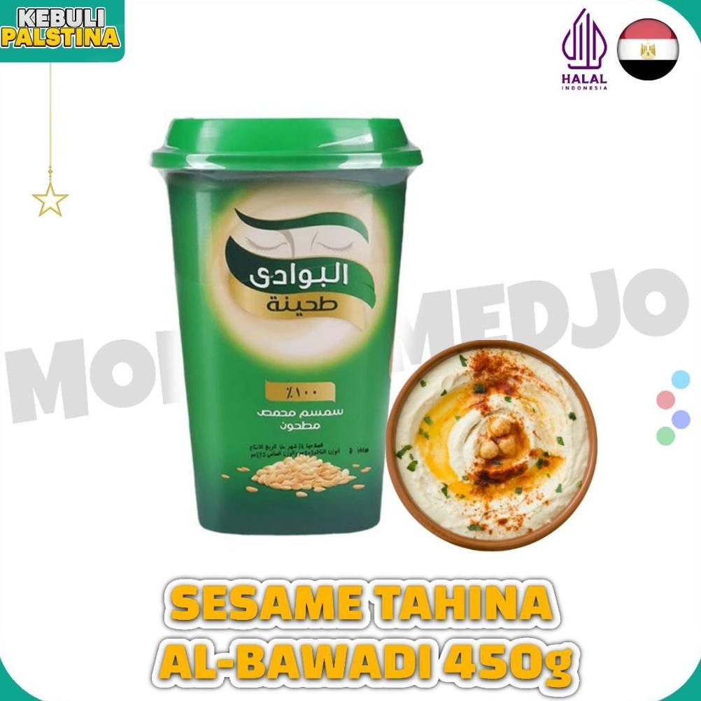 

NO_MORE SESAME TAHINA AL BAWADI 450g BERSIH ASLI DARI MESIR
