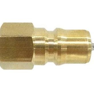 NITTO KOHKI 6P-A BRASS PLUG CUPLA 3/4" FEMALE THREAD FKM SEAL