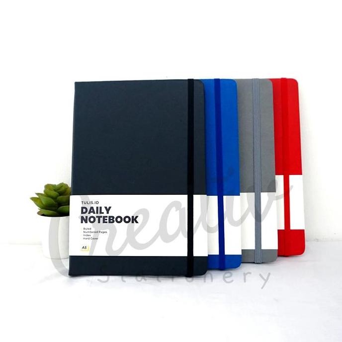 

READY [TULIS.ID] NOTEBOOK PREMIUM HARIAN A5 HARDCOVER BUKU CATATAN JURNAL