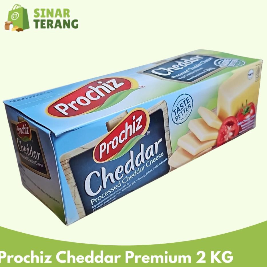 

Keju Cheddar Prochiz Taste Better 2Kg