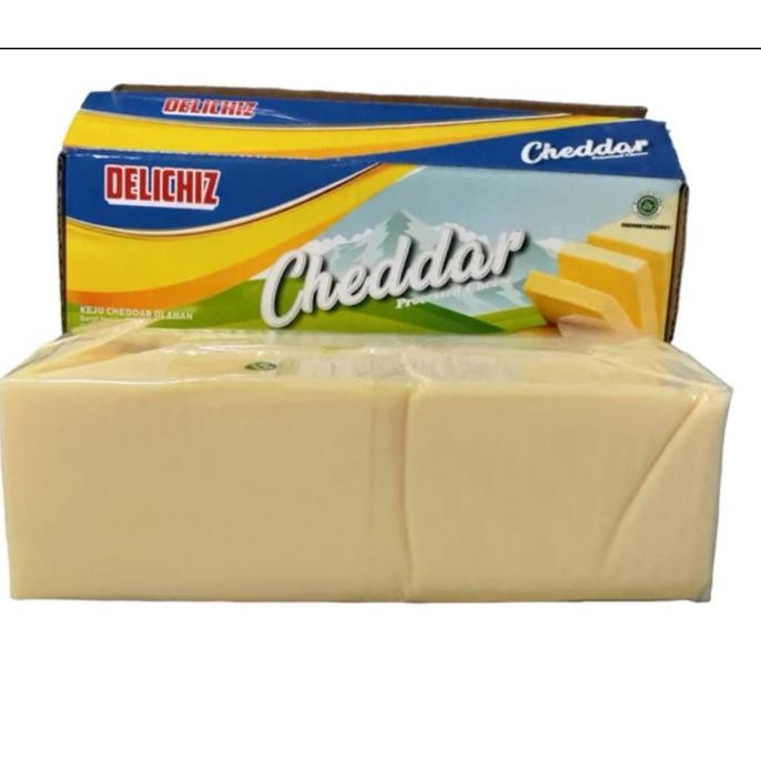 

Delichiz Cheddar Blok Keju 2Kg Baros